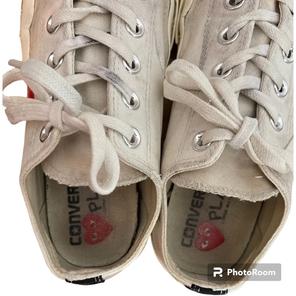 Converse x Comme Des Garçons Play Sneakers 9 - Picture 5 of 6